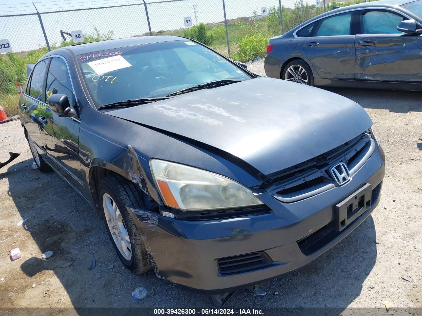 2007 Honda Accord 2.4 Ex VIN: 1HGCM56817A130340 Lot: 39426300