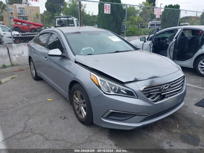 2016 Hyundai Sonata Se VIN: 5NPE24AF5GH388687 Lot: 39426309