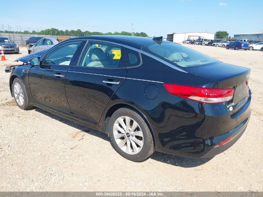 2016 Kia Optima Ex VIN: 5XXGU4L3XGG078648 Lot: 39426325