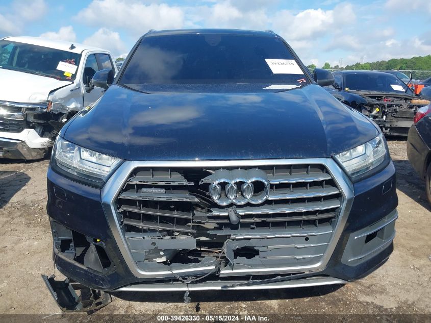 2017 Audi Q7 3.0T Premium VIN: WA1LAAF71HD015254 Lot: 39426330