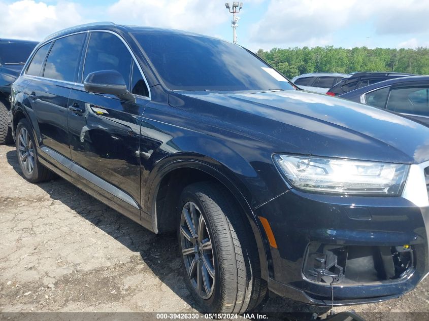 2017 Audi Q7 3.0T Premium VIN: WA1LAAF71HD015254 Lot: 39426330