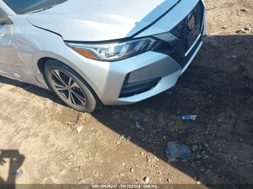 2021 Nissan Sentra Sv Xtronic Cvt VIN: 3N1AB8CV0MY298326 Lot: 39426337
