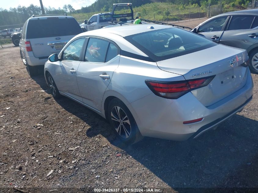 2021 Nissan Sentra Sv Xtronic Cvt VIN: 3N1AB8CV0MY298326 Lot: 39426337