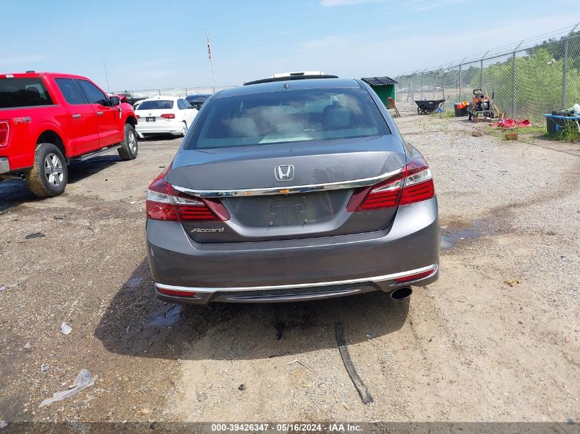 2017 Honda Accord Ex-L VIN: 1HGCR2F86HA249941 Lot: 39426347