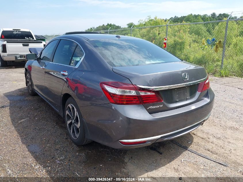 2017 Honda Accord Ex-L VIN: 1HGCR2F86HA249941 Lot: 39426347