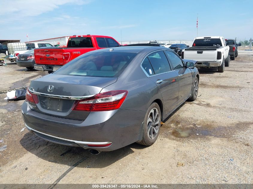 2017 Honda Accord Ex-L VIN: 1HGCR2F86HA249941 Lot: 39426347