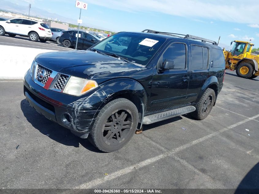 2007 Nissan Pathfinder Se VIN: 5N1AR18W57C648771 Lot: 39426360