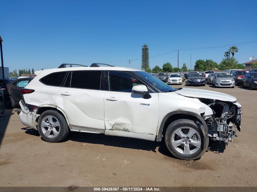 2020 Toyota Highlander Hybrid Le VIN: 5TDBBRCH3LS004344 Lot: 39426367