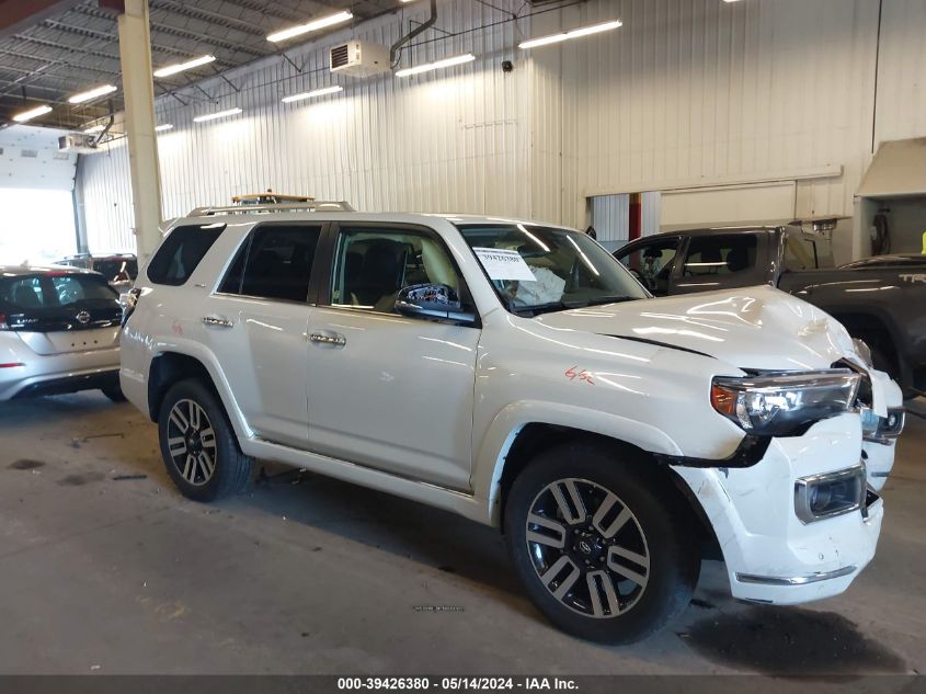 2022 Toyota 4Runner Limited VIN: JTEKU5JR4N5996433 Lot: 39426380