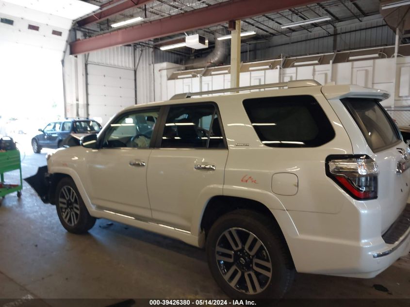 2022 Toyota 4Runner Limited VIN: JTEKU5JR4N5996433 Lot: 39426380