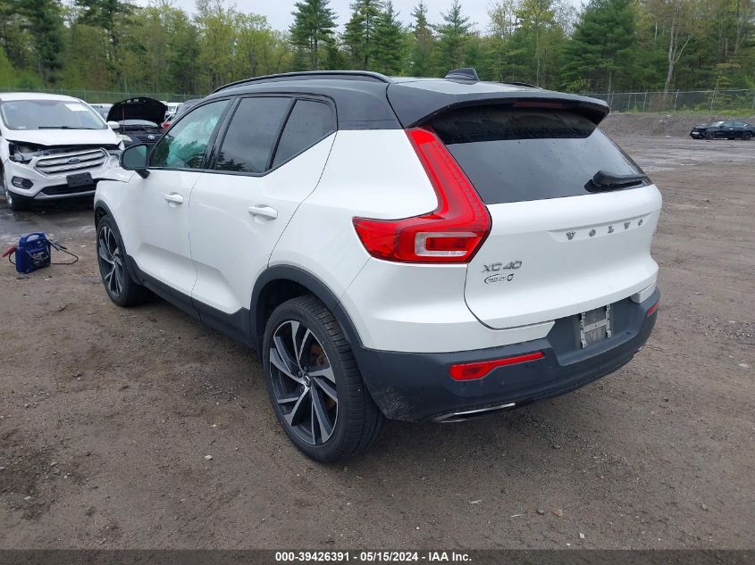 2020 Volvo Xc40 T5 R-Design VIN: YV4162UMXL2339723 Lot: 39426391