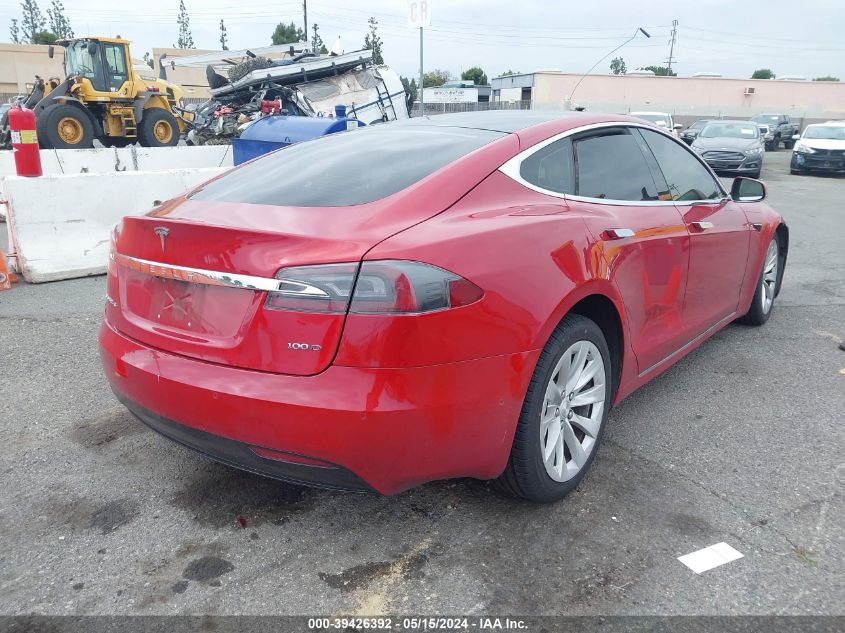 2018 Tesla Model S 100D/75D/P100D VIN: 5YJSA1E28JF241541 Lot: 39426392