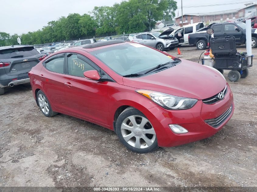 2012 Hyundai Elantra Limited (Ulsan Plant) VIN: KMHDH4AE5CU495736 Lot: 39426393