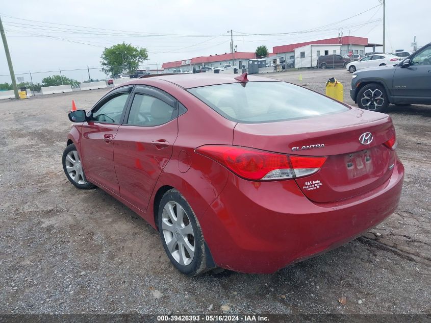 2012 Hyundai Elantra Limited (Ulsan Plant) VIN: KMHDH4AE5CU495736 Lot: 39426393