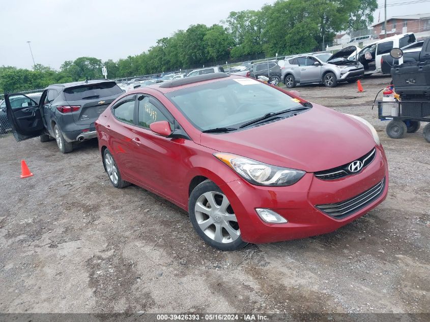 2012 Hyundai Elantra Limited (Ulsan Plant) VIN: KMHDH4AE5CU495736 Lot: 39426393