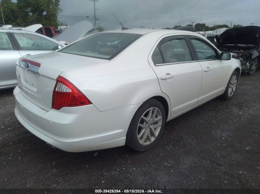 2012 Ford Fusion Sel VIN: 3FAHP0JA3CR221981 Lot: 39426394