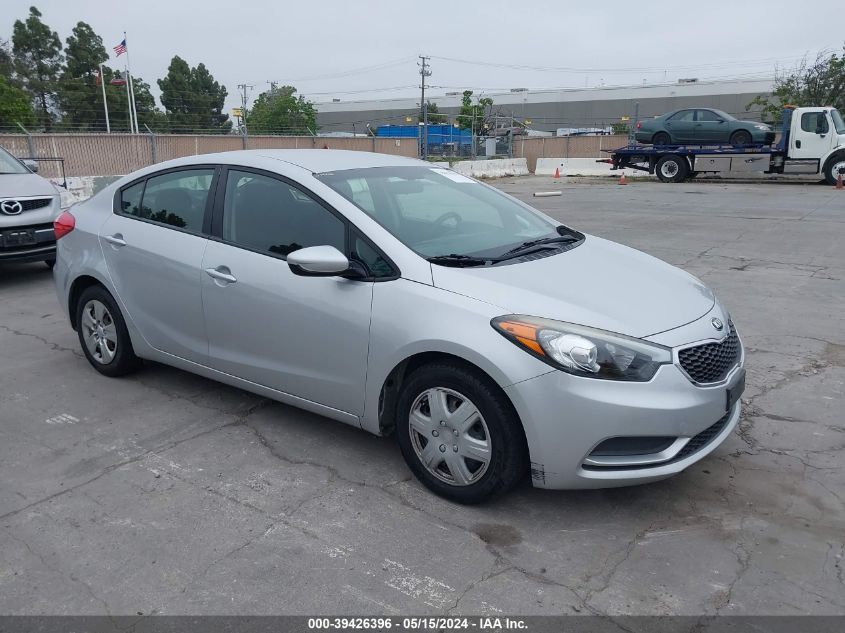 2016 Kia Forte Lx VIN: KNAFK4A60G5566409 Lot: 39426396