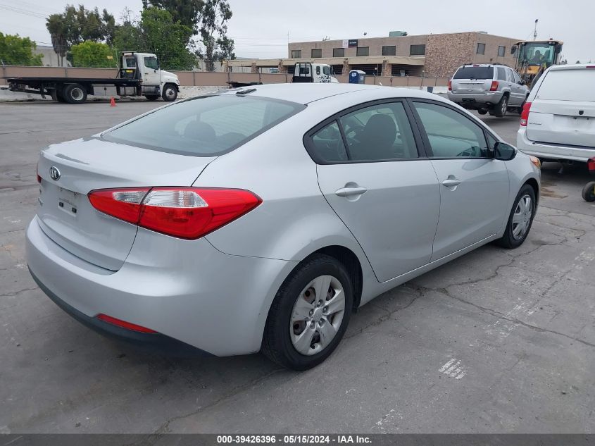 2016 KIA FORTE LX - KNAFK4A60G5566409