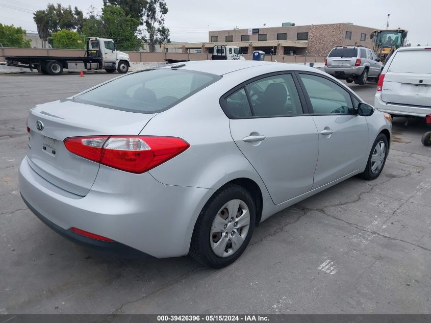 2016 Kia Forte Lx VIN: KNAFK4A60G5566409 Lot: 39426396