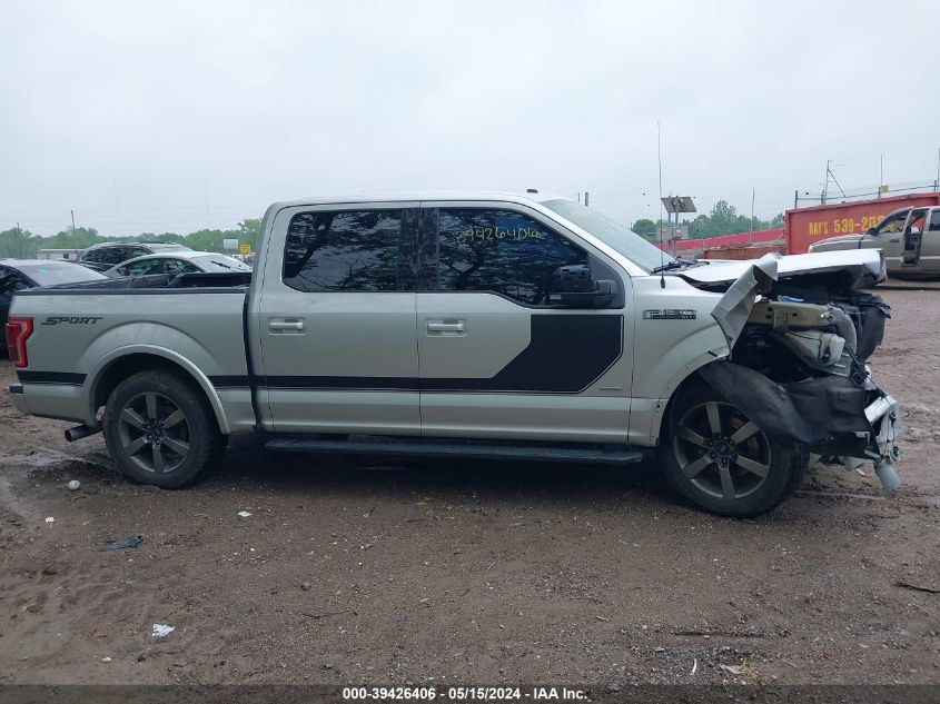 2016 Ford F-150 Xlt VIN: 1FTEW1CP8GFC11389 Lot: 39426406