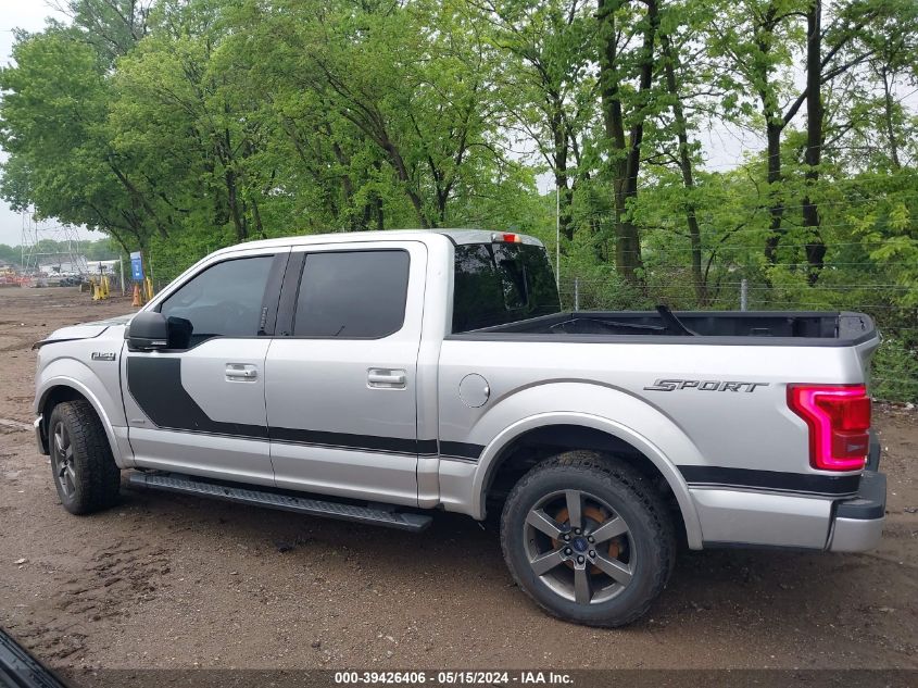 2016 Ford F-150 Xlt VIN: 1FTEW1CP8GFC11389 Lot: 39426406