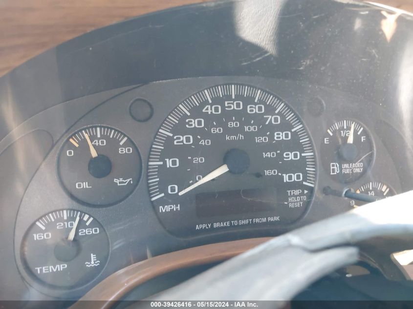 2002 Chevrolet Express VIN: 1GBFG15RX21192659 Lot: 39426416