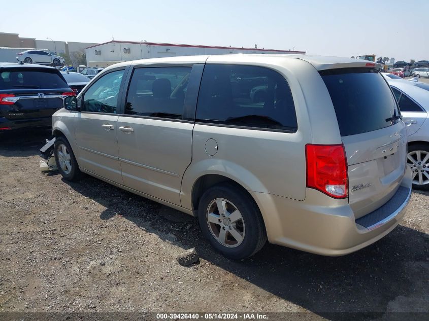 2013 Dodge Grand Caravan Sxt VIN: 2C4RDGCG1DR516473 Lot: 39426440