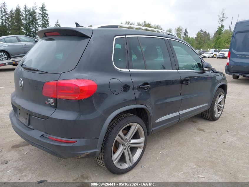 2016 Volkswagen Tiguan S/Se/Sel/R-Line VIN: WVGBV7AXXGW032875 Lot: 39426441