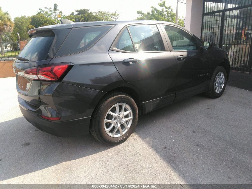 2022 Chevrolet Equinox Fwd Ls VIN: 3GNAXHEV3NS110633 Lot: 39426442