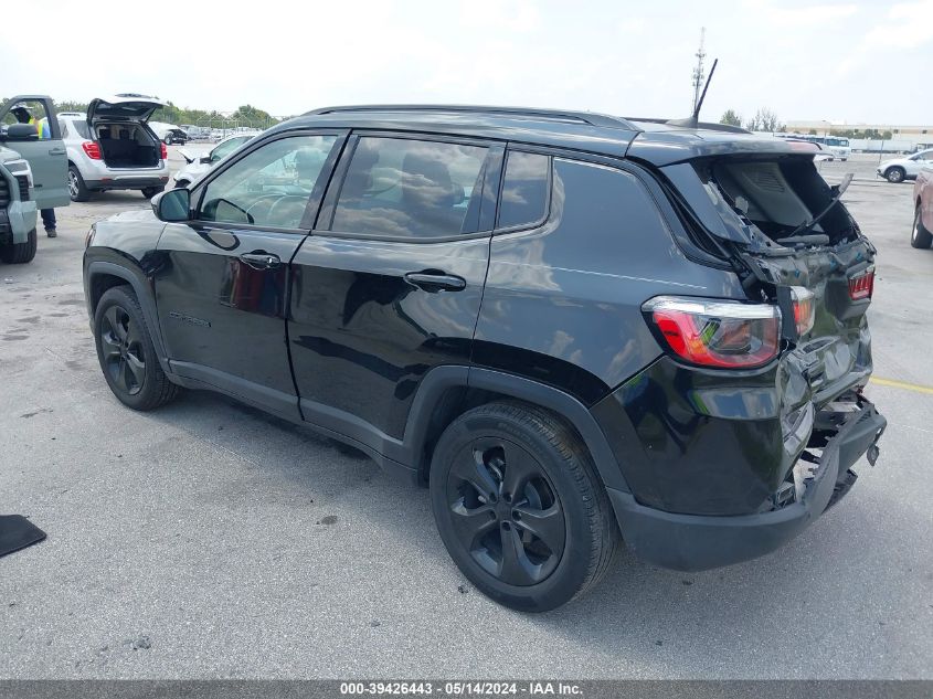 2021 Jeep Compass Altitude Fwd VIN: 3C4NJCBB7MT523379 Lot: 39426443