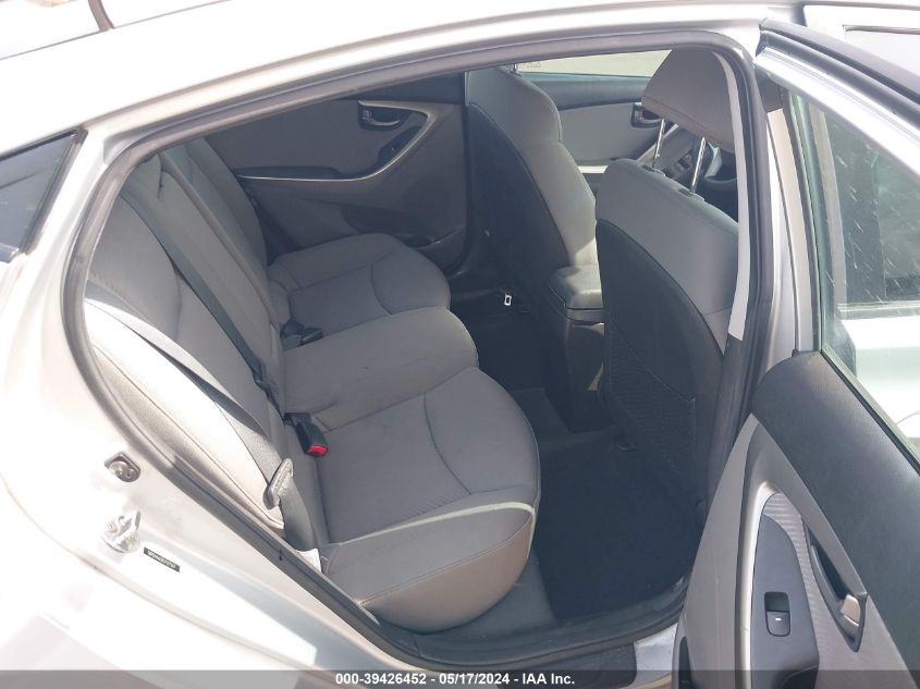 2012 Hyundai Elantra Gls VIN: 5NPDH4AE8CH127307 Lot: 39426452