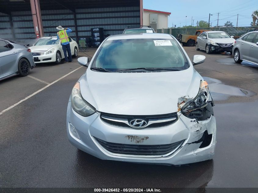 2012 Hyundai Elantra Gls VIN: 5NPDH4AE8CH127307 Lot: 39426452