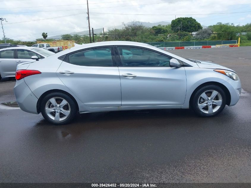 2012 Hyundai Elantra Gls VIN: 5NPDH4AE8CH127307 Lot: 39426452