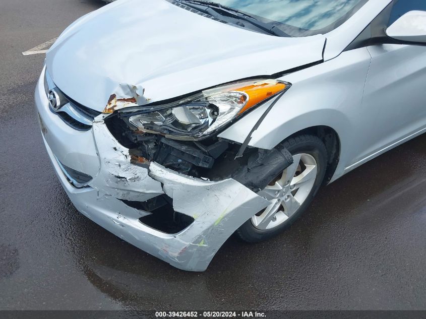 2012 Hyundai Elantra Gls VIN: 5NPDH4AE8CH127307 Lot: 39426452