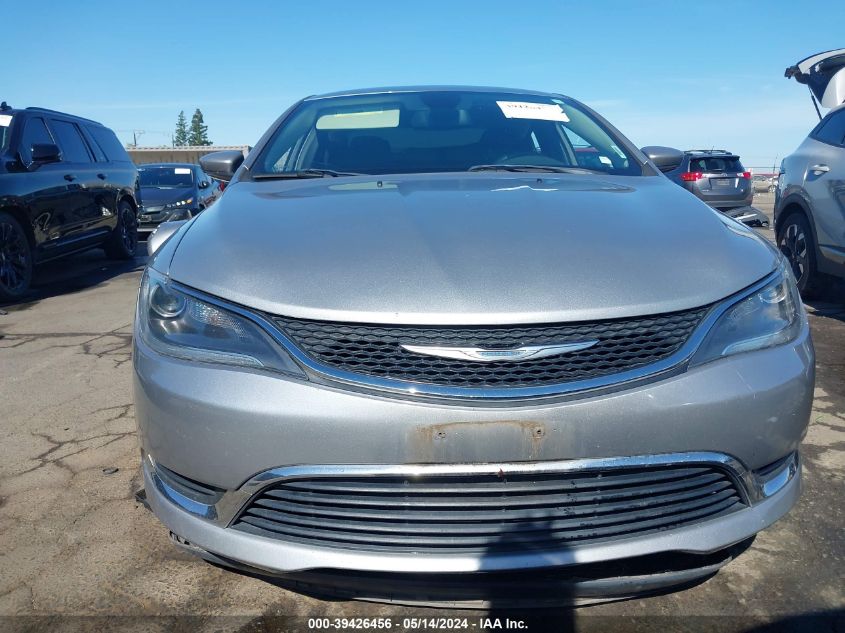 2015 Chrysler 200 Limited VIN: 1C3CCCAB1FN607790 Lot: 39426456