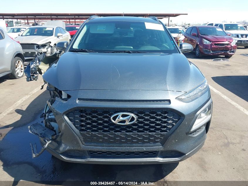 2021 Hyundai Kona Sel VIN: KM8K22AA0MU613896 Lot: 39426457