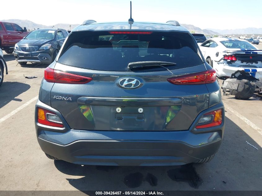 2021 Hyundai Kona Sel VIN: KM8K22AA0MU613896 Lot: 39426457