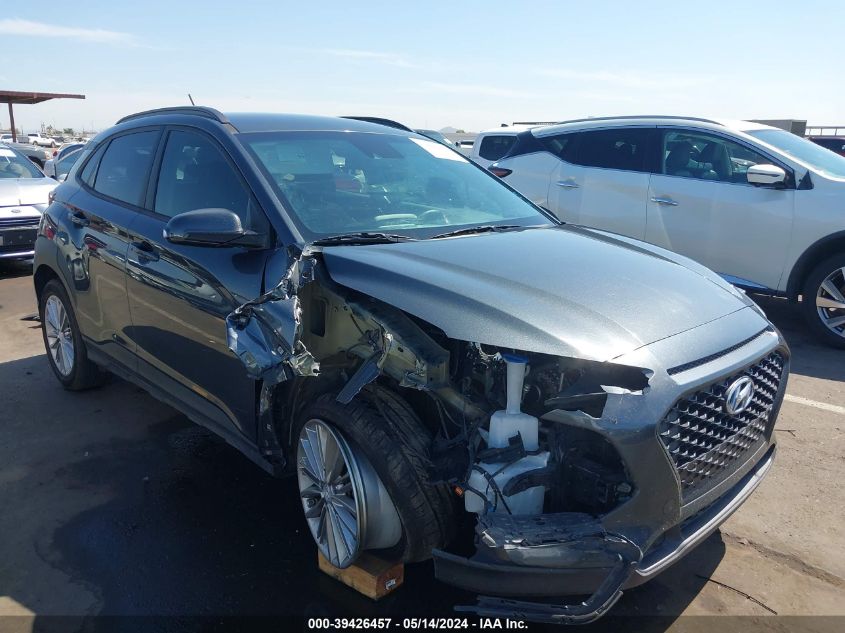 2021 Hyundai Kona Sel VIN: KM8K22AA0MU613896 Lot: 39426457