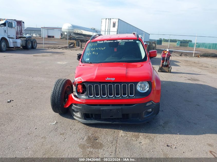 2017 Jeep Renegade Latitude 4X4 VIN: ZACCJBBB5HPE50754 Lot: 39426465