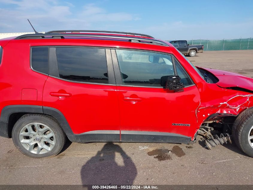 2017 Jeep Renegade Latitude 4X4 VIN: ZACCJBBB5HPE50754 Lot: 39426465