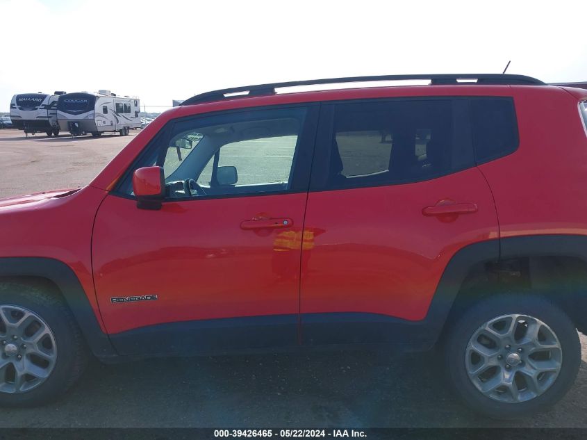 2017 Jeep Renegade Latitude 4X4 VIN: ZACCJBBB5HPE50754 Lot: 39426465