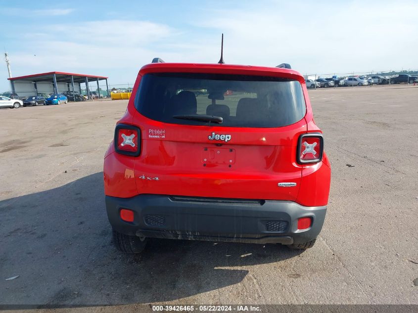 2017 Jeep Renegade Latitude 4X4 VIN: ZACCJBBB5HPE50754 Lot: 39426465