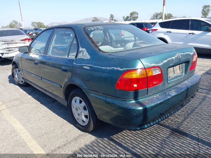 2000 Honda Civic Value Package VIN: 2HGEJ6614YH560845 Lot: 39426468