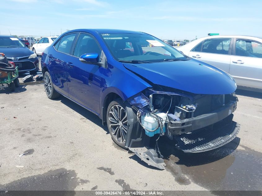 2015 Toyota Corolla S Plus VIN: 5YFBURHE8FP229140 Lot: 39426476