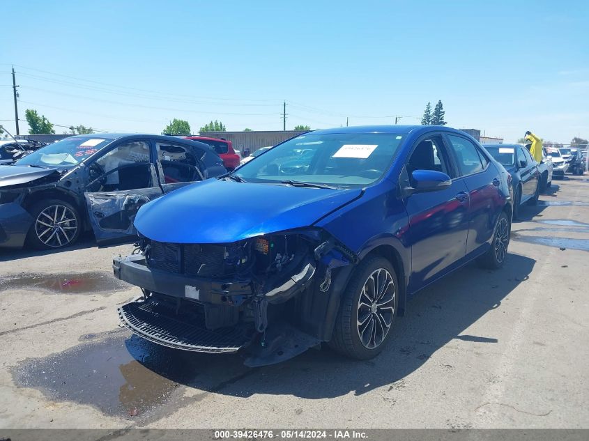 2015 Toyota Corolla S Plus VIN: 5YFBURHE8FP229140 Lot: 39426476