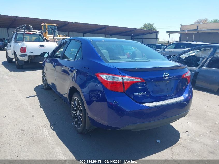 2015 Toyota Corolla S Plus VIN: 5YFBURHE8FP229140 Lot: 39426476