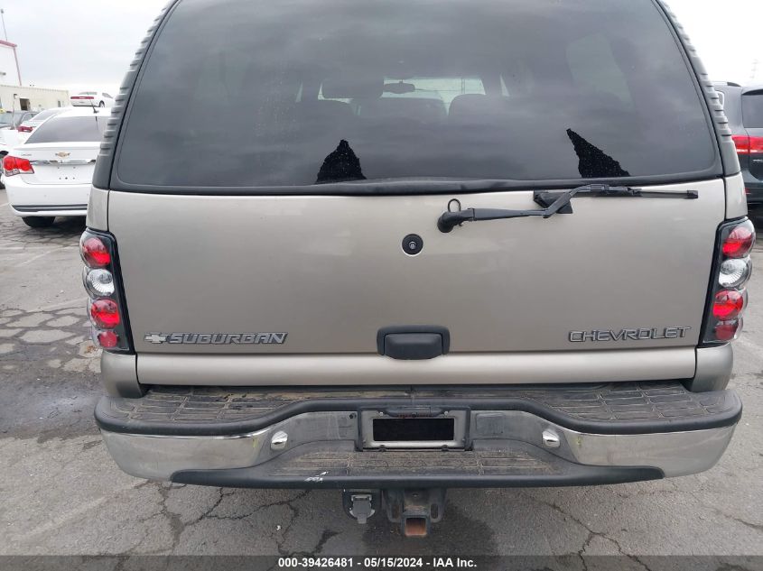 2001 Chevrolet Suburban 1500 Ls VIN: 3GNEC16T61G279169 Lot: 39426481