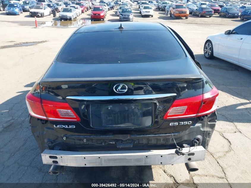 2010 Lexus Es 350 VIN: JTHBK1EG8A2395595 Lot: 39426492