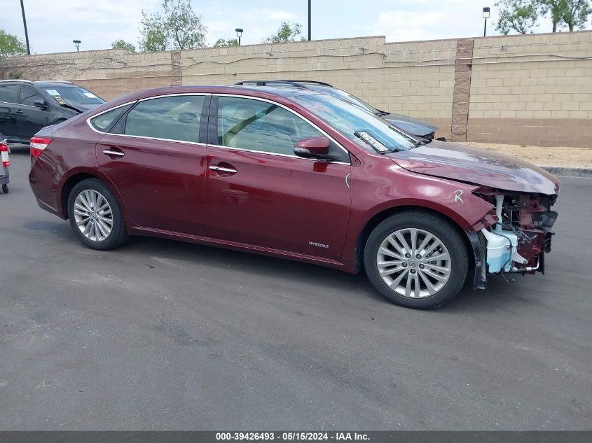 2013 Toyota Avalon Hybrid Limited VIN: 4T1BD1EB5DU007081 Lot: 39426493
