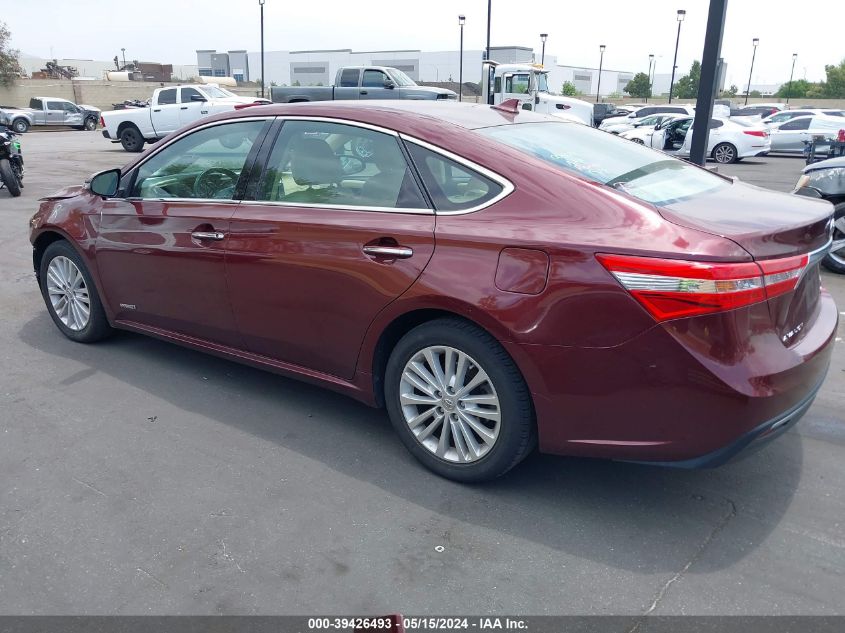 2013 Toyota Avalon Hybrid Limited VIN: 4T1BD1EB5DU007081 Lot: 39426493